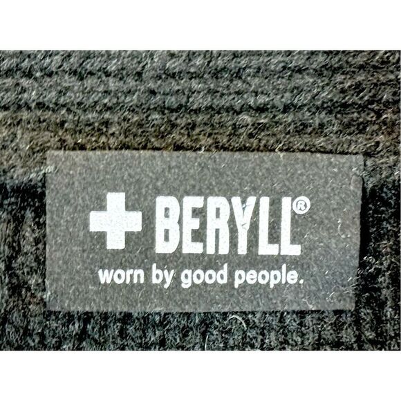 Beryll 100% Cashmere Oversized Open Front Cardigan in Black Women’s Medium - Picture 7 of 12